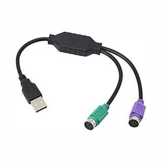CABLE CONVERTIDOR USB A PS2 AGILER