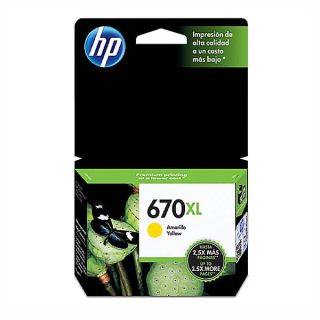 CARTUCHO ORIGINAL HP 670 XL YELLOW