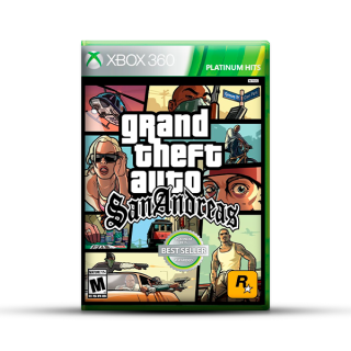 JUEGO XBOX 360 / GRAND THEFT AUTO SAN ANDREAS