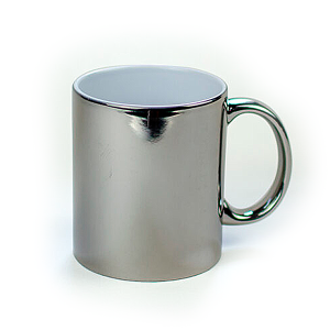 TAZA 11 OZ SILVER